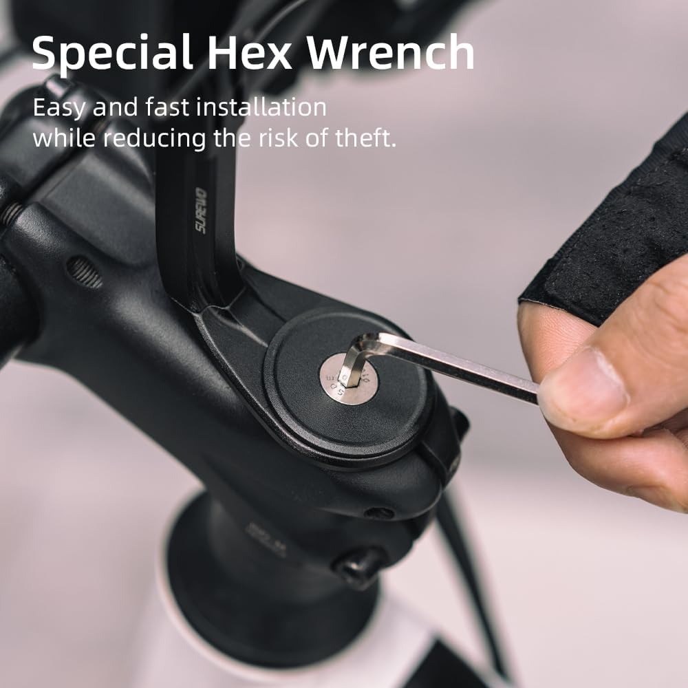 luminum Handlebar Bike Pole Mount,Bicycle Handlebar Stem Clamp Mount Compatible with Go Pro Hero