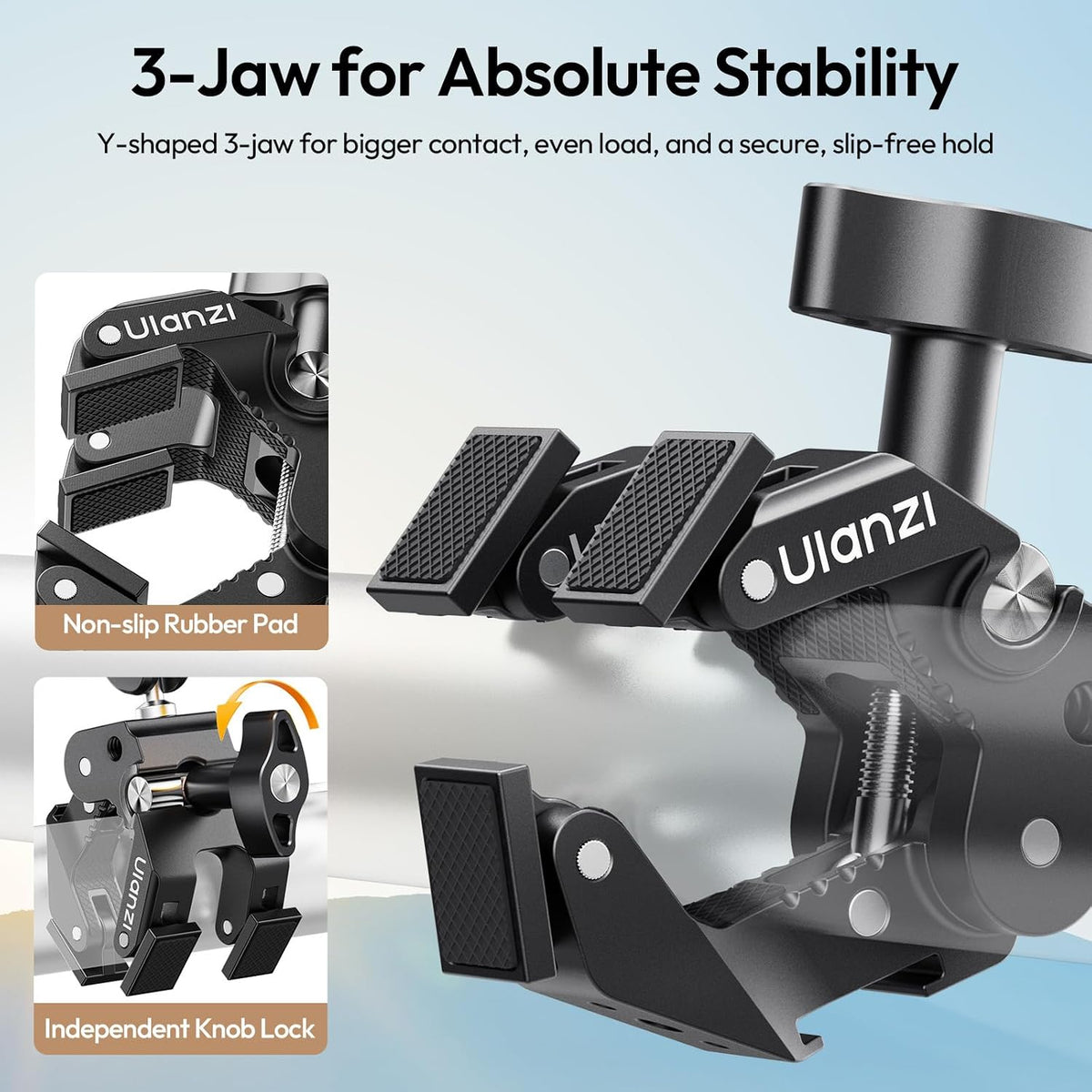 Camera Mount Super Clamp Kit of Action Camera